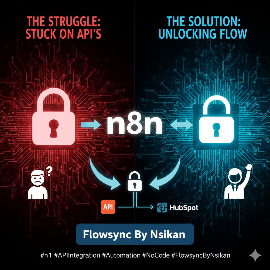 FlowSync_N's tweet image. 💡 Cracked the n8n API Code!
Struggling with n8n API connections? I remember that month-long struggle! Now, connecting complex APIs is my expertise. If you&apos;re stuck, reach out—I&apos;m happy to help you unlock your workflow&apos;s full potential, for free.
#n8n #APIIntegration #Automation