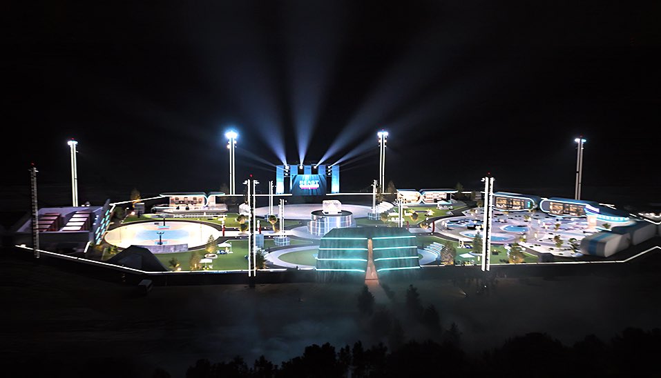 MrBeast's tweet image. We literally built a massive city for Beast Games season 2, show drops January 7th on Prime Video!!

100 of the strongest and 100 of the smartest people people on earth compete for over $10,000,000 in prizes in the most insane games ever created :D