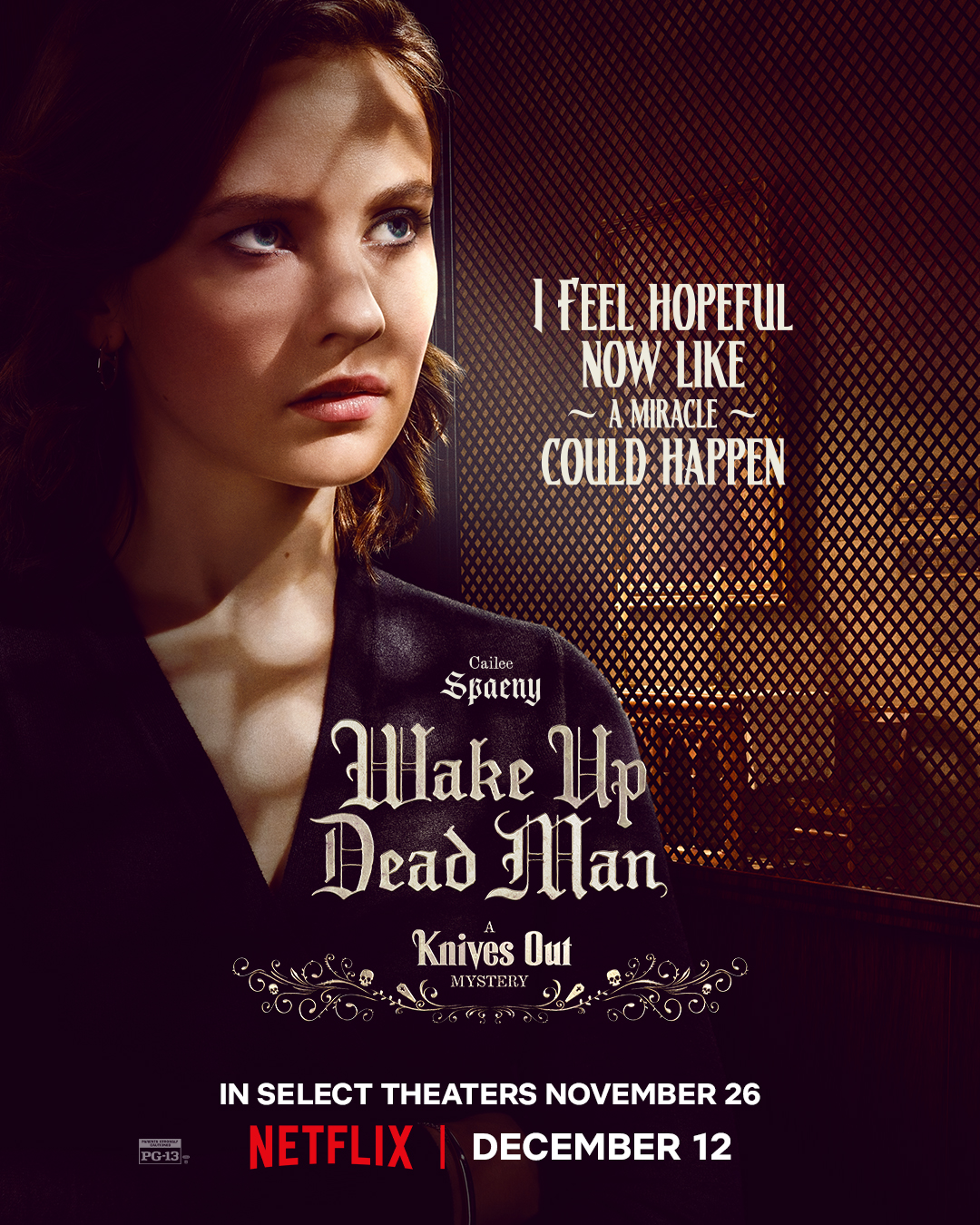 Nieuwe Wake Up Dead Man karakterposters op Netflix België