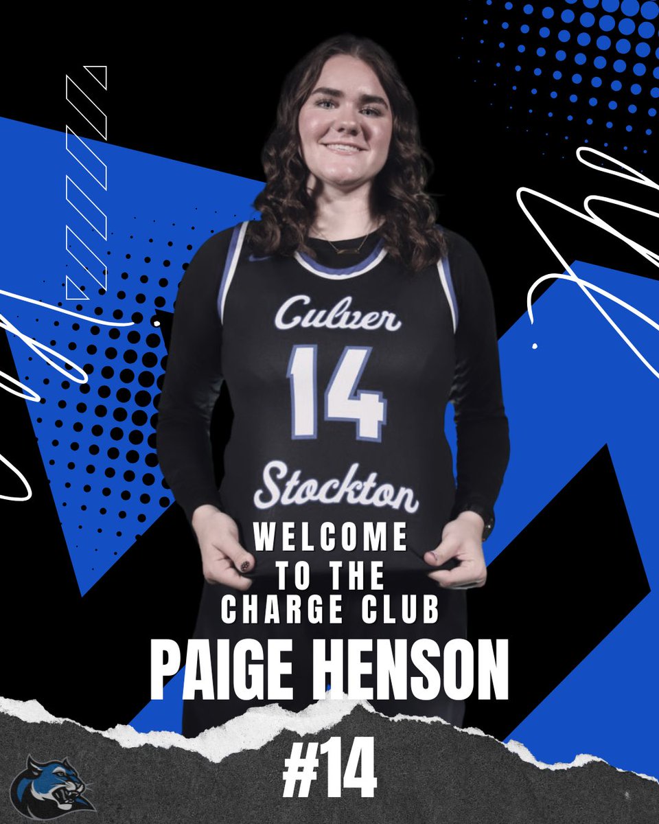 CSCWomensBBall's tweet image. Let’s WELCOME the THIRD member to our CHARGE CLUB‼️🤍💙

Paige got her FIRST charge last night in our first conference win vs Missouri Baptist University‼️🤩

A huge shoutout to our Junior for officially joining the club❗️🤩

#WEOFEO #cscwbb