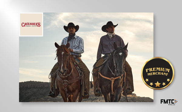 FMTC_co's tweet image. Our Featured Merchant this week is Cavender’s. 

Their #affiliateprogram features premium placement opportunities, competitive commission rates, trademark bidding, and more!

Learn more and become an #affiliate today! 
hubs.la/Q03QfbKQ0

#FMTC #AffiliateMarketing