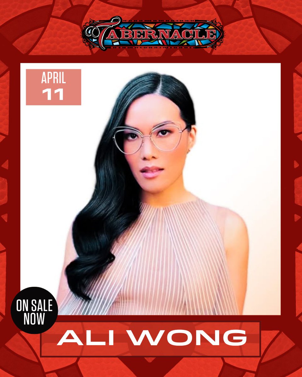 😆 ON SALE NOW 😆 Ali Wong is going matinee mode live at the Tab on Saturday, April 11 at 4PM! Secure your tickets NOW: bit.ly/48jHJXP
