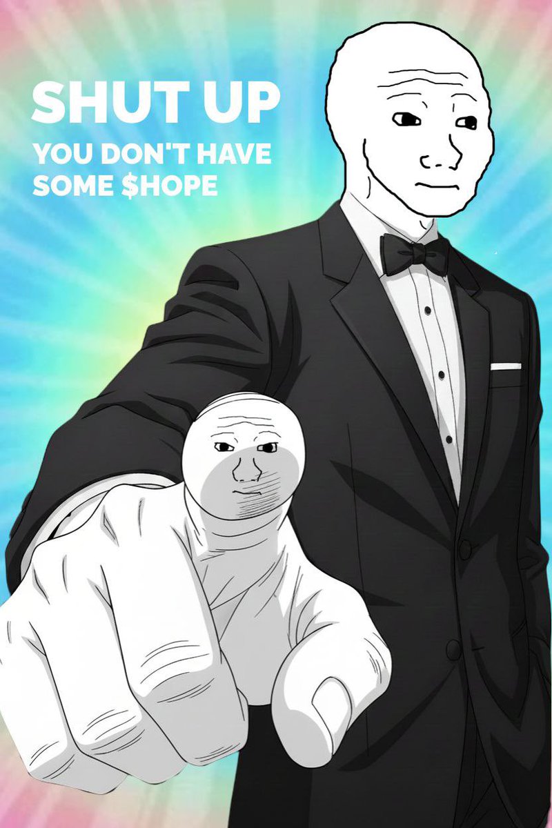 solhashope's tweet image. They’ll soon realize

$hope is the hedge against this market