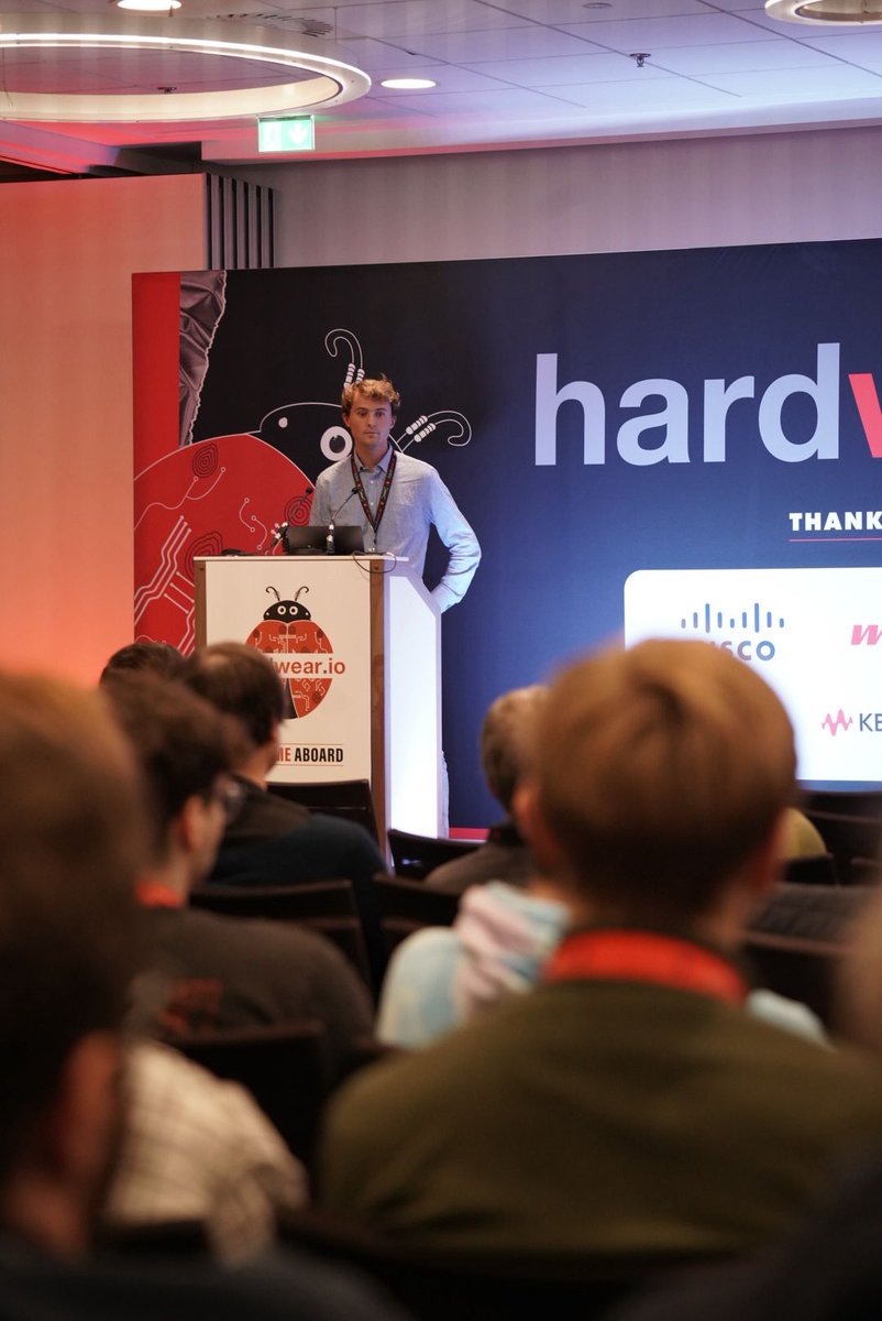 hardwear_io's tweet image. 🫣 Mathé Hertogh (@vu5ec) arrives not with fear, but with proof. 

His talk at #hw_ioNL2025 jumps from transient‑execution history to live cloud exploitation, peeling back layers most thought sealed.

Know More: hardwear.io/netherlands-20…

#hardwaresecurity