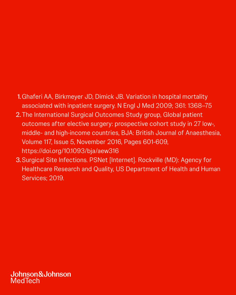 JNJMedTech's tweet image. We’re shaping what’s next in surgery by redefining how surgical outcomes are evaluated and classified.

Together, we’re enabling smarter, more connected care that improves outcomes for patients and providers alike. 

Learn more here: bit.ly/3JhNImc