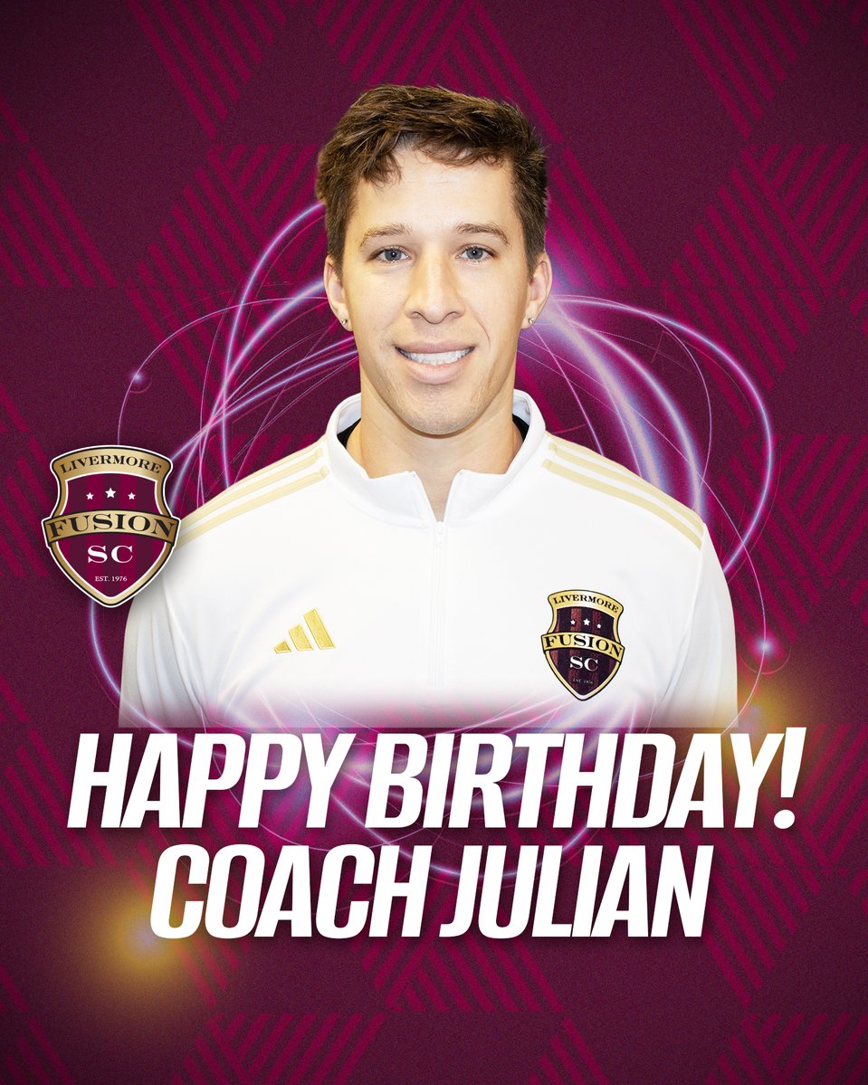 FusionSC's tweet image. Let&apos;s wish a happy birthday to our fantastic Coach Julian! 🎂 Help us celebrate him in the comments! 🎉 #SoccerCoach #PowerofFusion