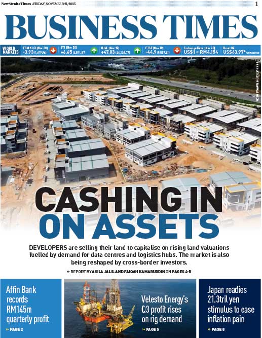 NST_Online's tweet image. Thinking of unplugging from the Internet for a while? Go old school for your dose of morning news! Today in the #NSTprintedition #21November2025