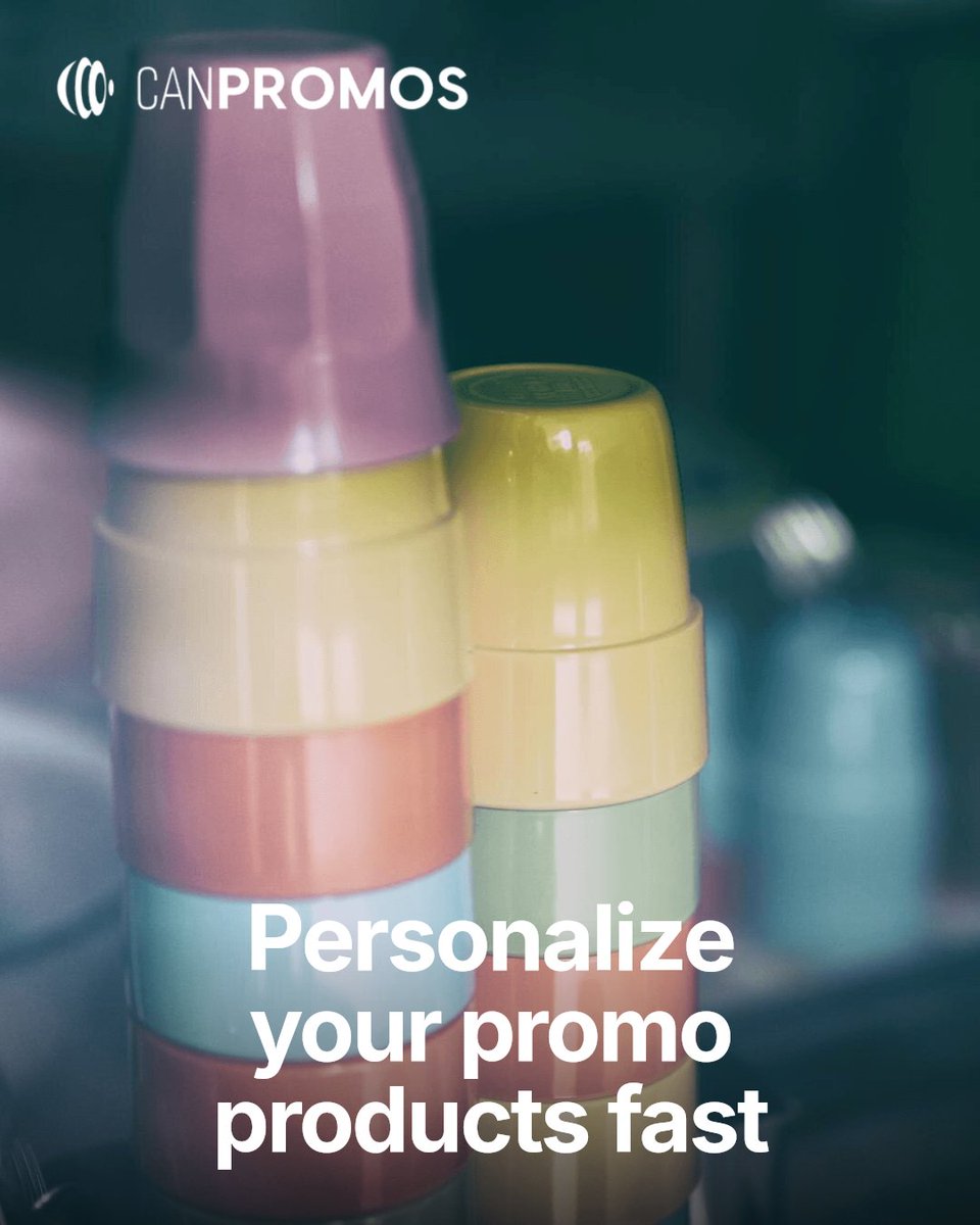 Canpromos's tweet image. Personalization is the key to promo product success. At CanPromos, we offer 1,000+ customizable items designed to match your brand—delivered fast. Ready to personalize your success? Let&apos;s get started! #promotionalitems
