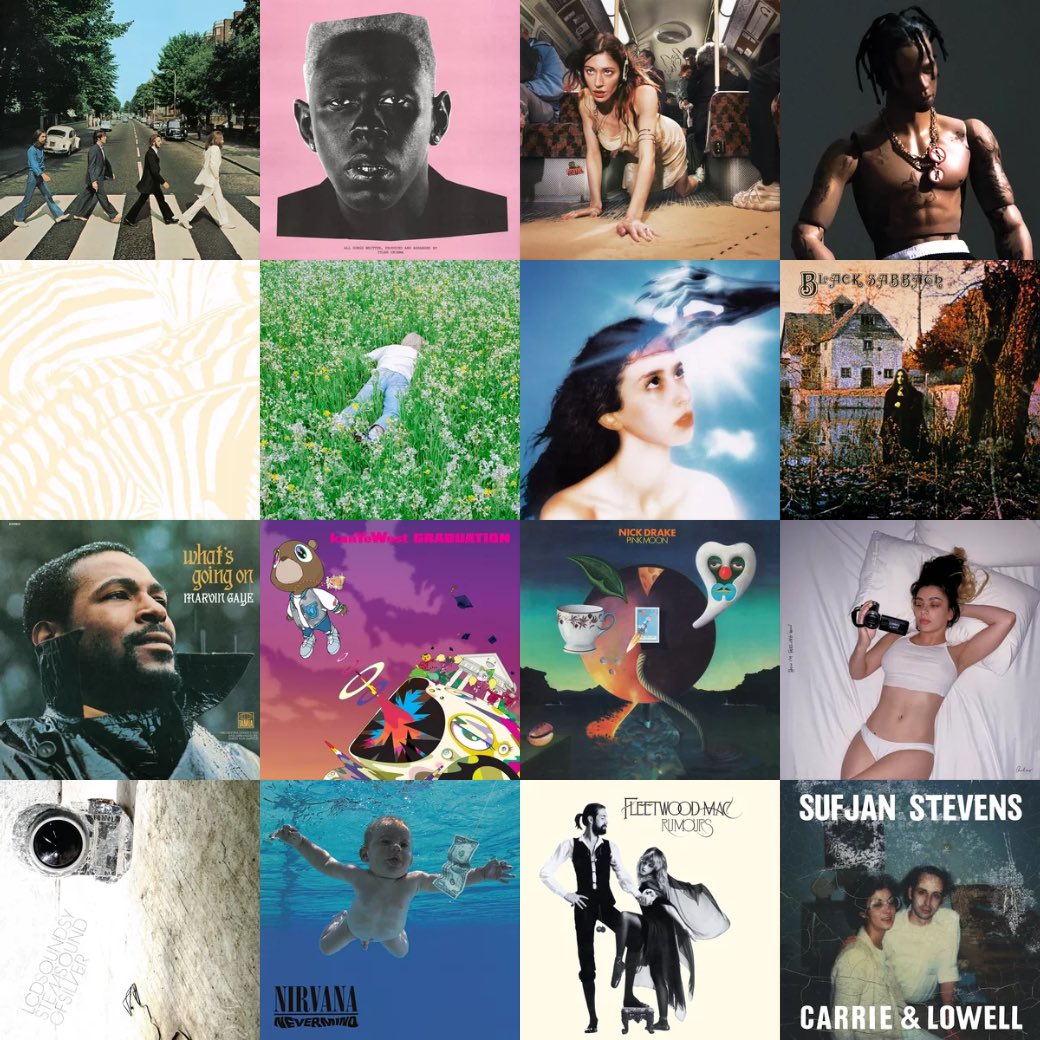 NotRealMusic's tweet image. Fed up of “overrated”

Here are a bunch of albums that I think are as good as everyone says they are