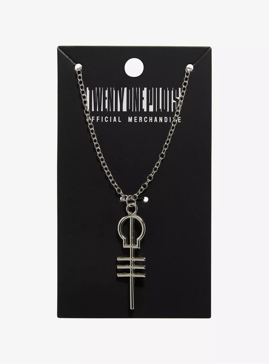 TOPMerchAlerts's tweet image. NEW PRODUCT at Hottopic

Twenty One Pilots Logo Necklace
Price: $13.90

🔗: hottopic.com/product/twenty…