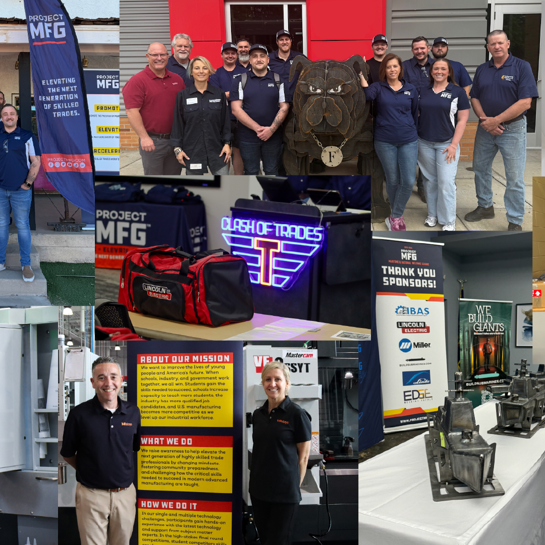 ProjectMfg's tweet image. This #ThankfulThursday, we’re sending a huge shoutout to the people, places, and companies that help us elevate and accelerate the next generation of skilled trade professionals🤗

Your support truly makes a difference, and we’re grateful for each and every one of you. 🙌