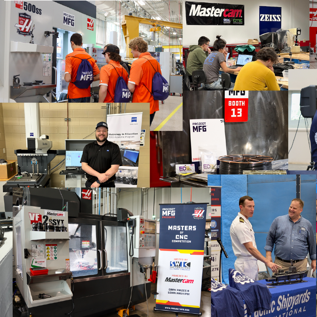 ProjectMfg's tweet image. This #ThankfulThursday, we’re sending a huge shoutout to the people, places, and companies that help us elevate and accelerate the next generation of skilled trade professionals🤗

Your support truly makes a difference, and we’re grateful for each and every one of you. 🙌