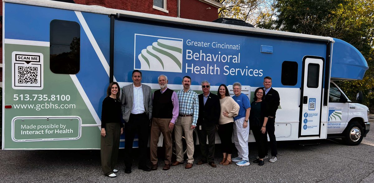 GCBHS's tweet image. #NationalRuralHealthDay sheds light on issues affecting rural communities such as access to care, health disparities, and staffing shortages. #GCBHS is bridging the gap in rural Clermont with a mobile unit made possible by @Interact4Health.   Learn more: 
gcbhs.com/post/bringing-…