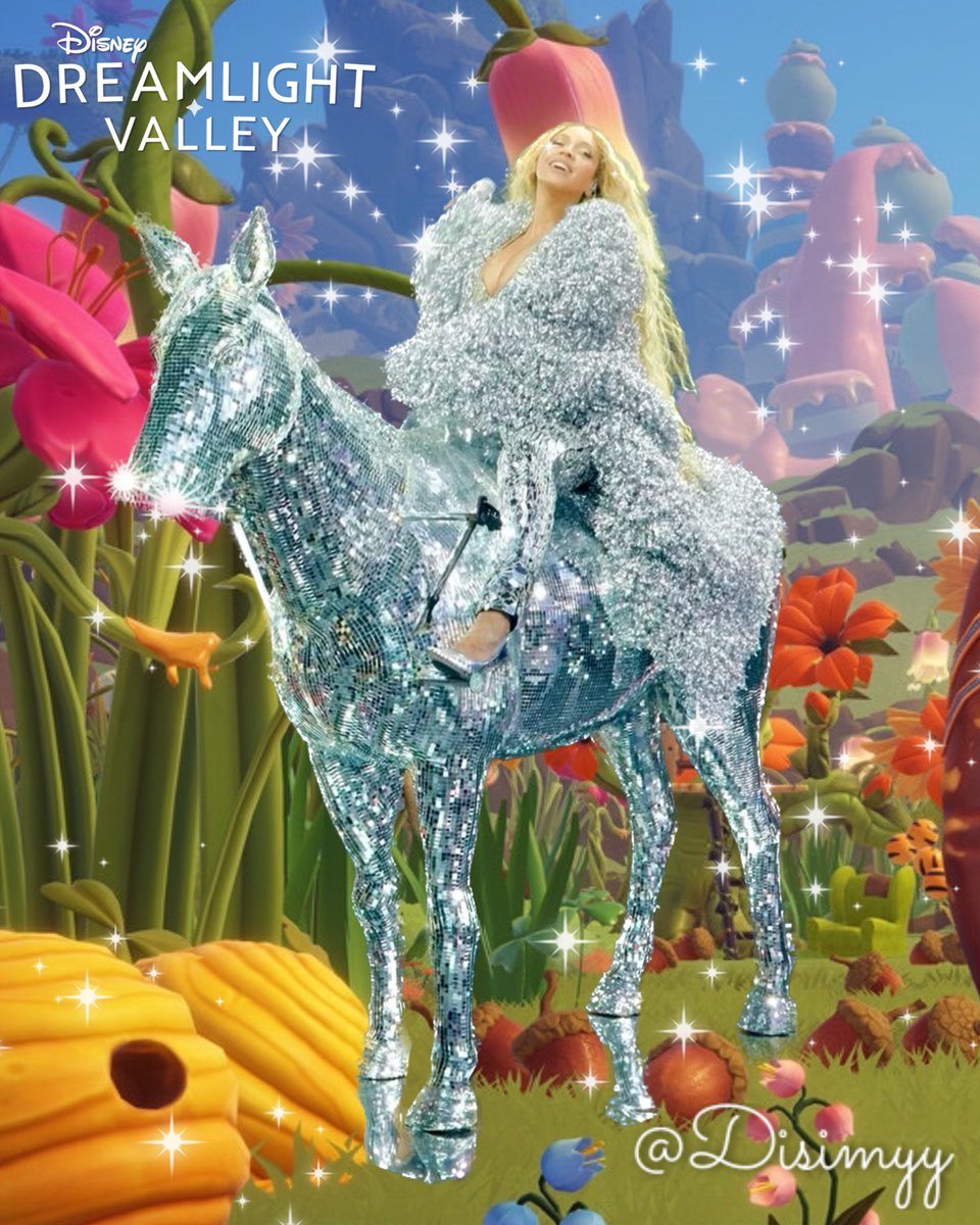 🪩🐴Arriving in Wishblossom Ranch like... #disneydreamlightvalley