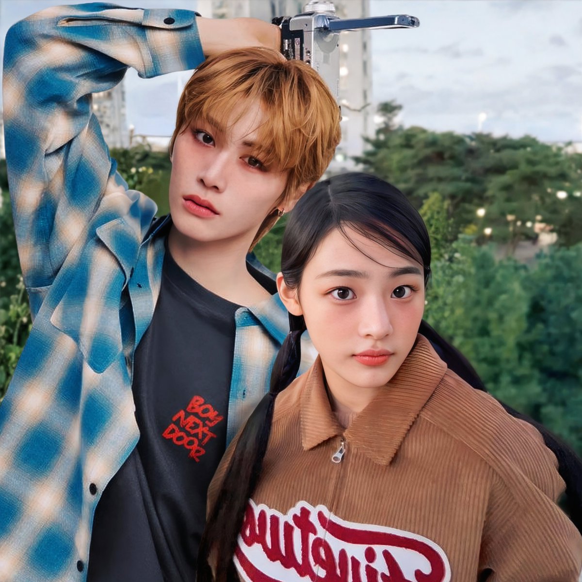 arieseIIa's tweet image. Somewhere between rooftop dates and sweet hours. Happy 20, Radka kucinggggg!!! 😋 🩷