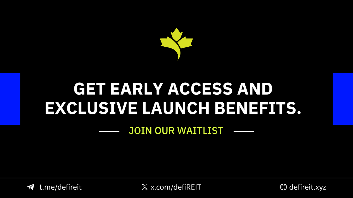 defiREIT's tweet photo. Be among the first to explore a smarter way to invest. Join the waitlist. https://t.co/yvlOwQDaQt