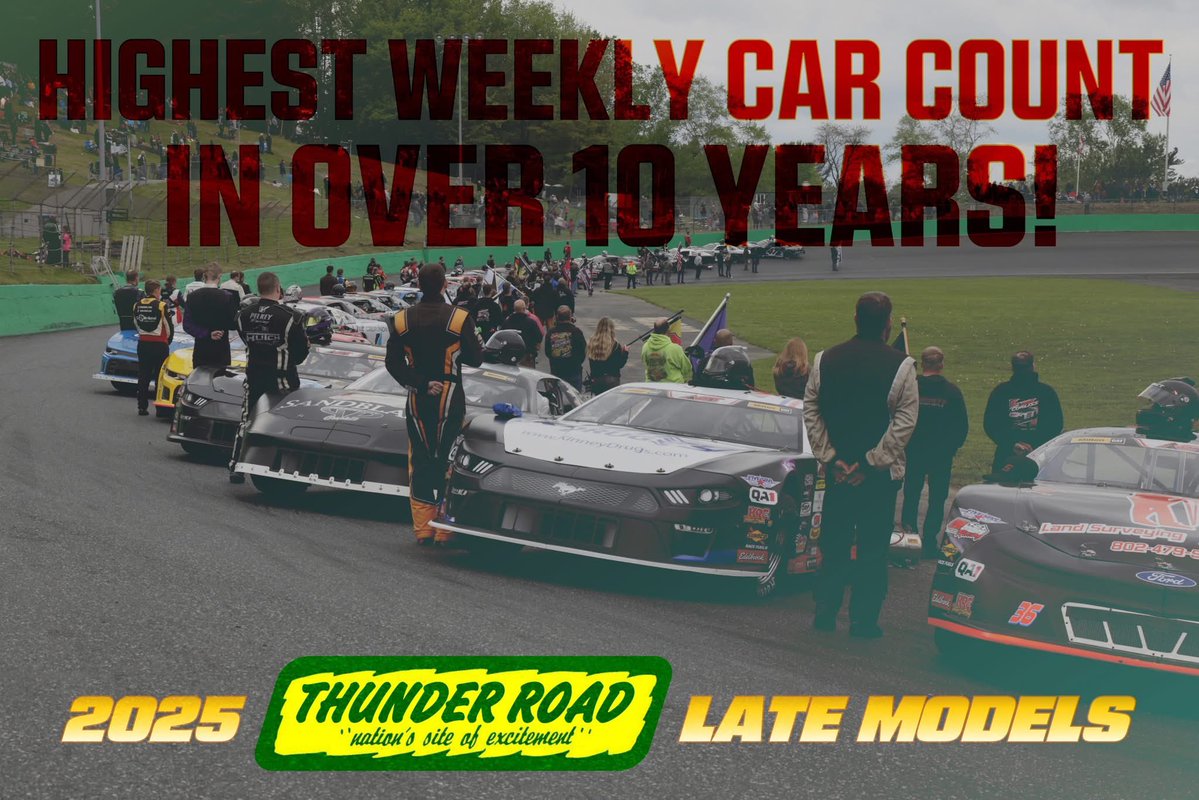 2025 was a banner year for the most-competitive premier weekly racing division on Earth, the Thunder Road International Speedbowl Maplefields Late Models!
