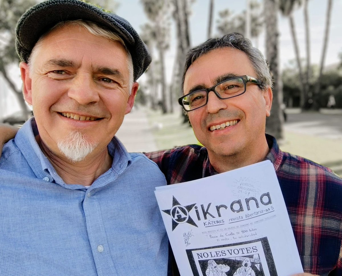 Ángel y Chema llevan años investigando y difundiendo la memoria del pueblo extremeño, desenterrando del olvido historias de personas “que llevaban un mundo nuevo en sus corazones”

Entrevista sobre Extremadura contra el olvido en <a href="/ElSaltoDiario/">El Salto</a>  elsaltodiario.com/memoria-histor…