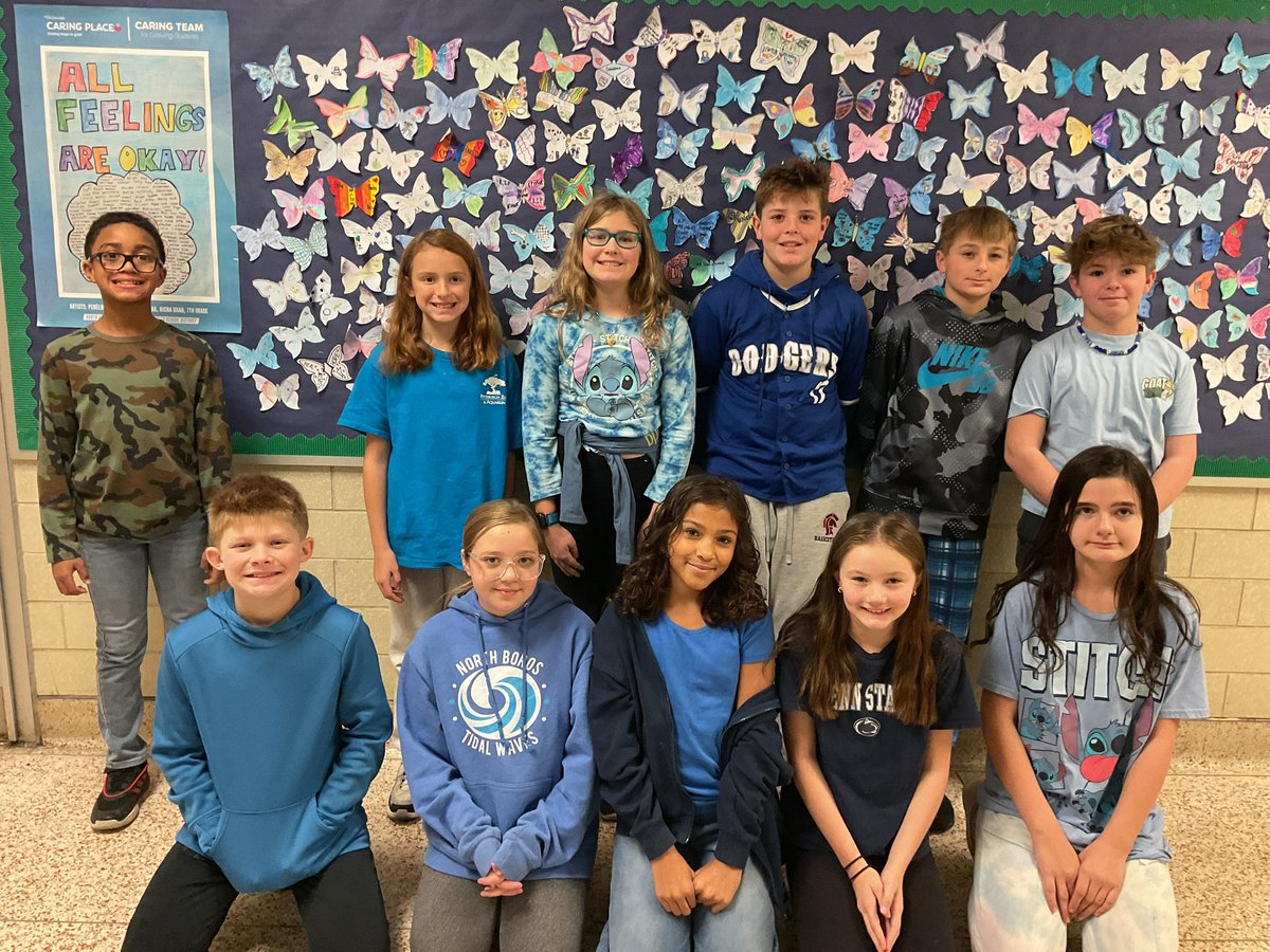 SAESTitans's tweet image. Our halls were flooded with blue today in honor of Children’s Grief Awareness Day 💙🩵🦋