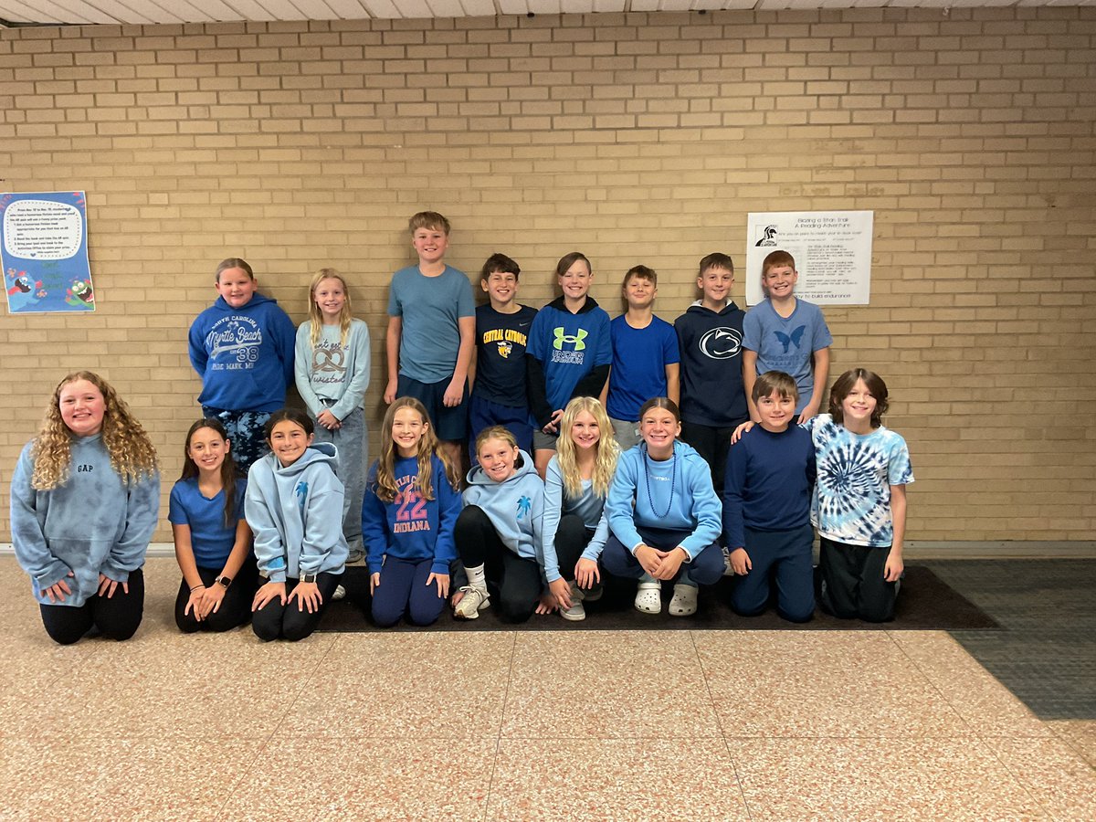 SAESTitans's tweet image. Our halls were flooded with blue today in honor of Children’s Grief Awareness Day 💙🩵🦋