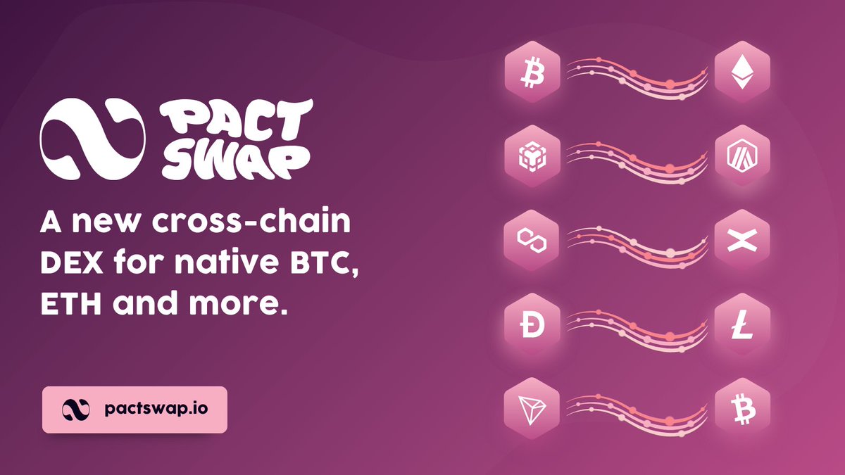 0x_rafsunahamed's tweet image. @Pact_Swap is redefining cross-chain freedom — no bridges, no wrappers, just pure native asset swaps with ultra-low fees. A cleaner, safer, smarter DeFi future starts here.🚀

#PactSwap #DeFiRevolution #CrossChain