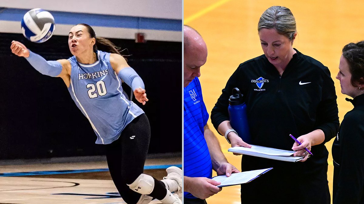 CentennialConf's tweet image. VB | @AVCAVolleyball ALL-REGION

@JHUVB Simone Adam named POTY

@GoDiplomats Mary Kate Salko named COTY

9⃣ #CCvb players honored

📰 tinyurl.com/3fyvhde7

#CentConf #d3vb #IgnitingGreatness