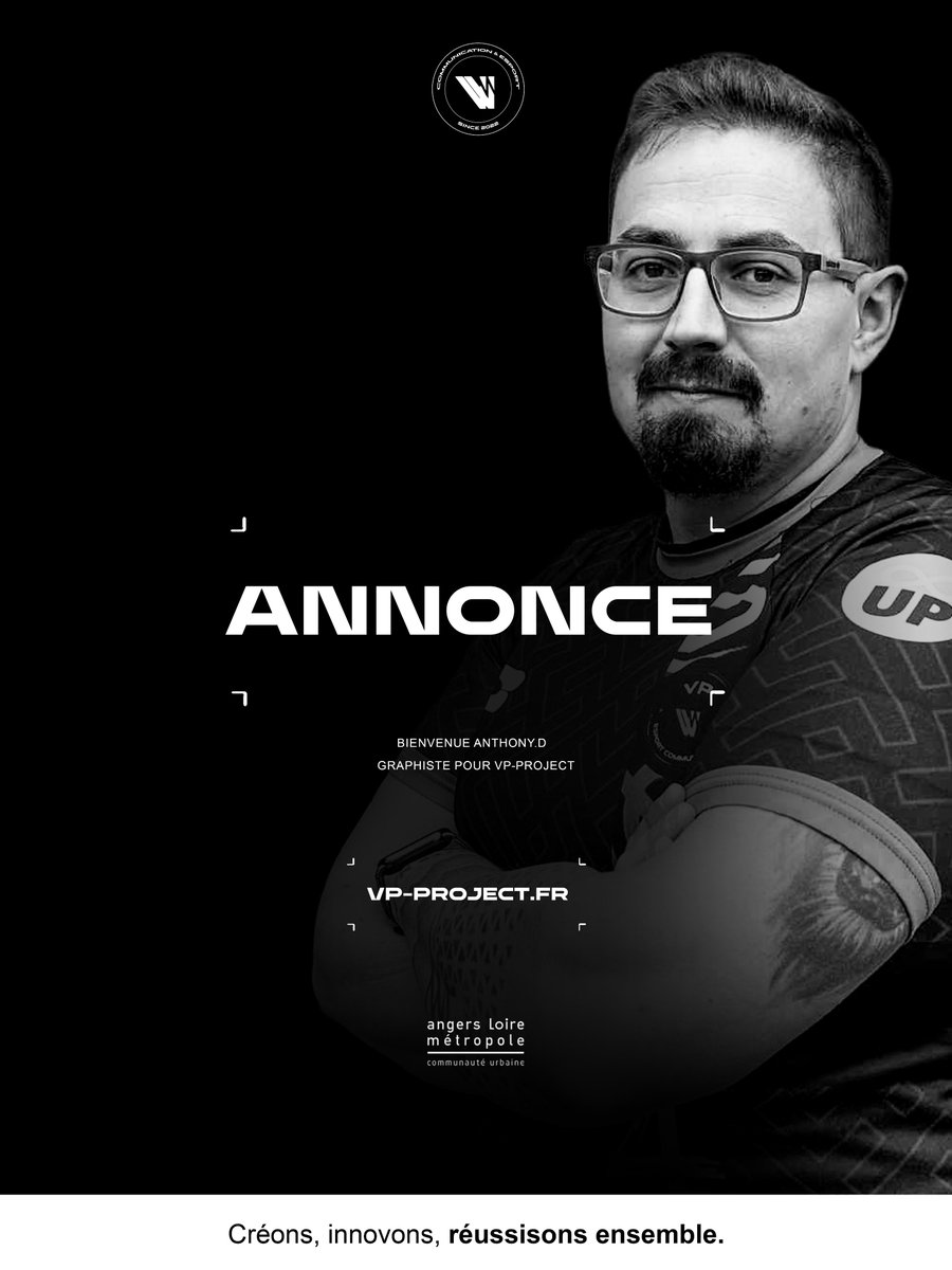 Agency_VP's tweet image. Forte d’un parcours professionnel solide dans le domaine du graphisme, @A_Debuyser rejoint notre agence en tant que nouveau collaborateur au sein du pôle graphisme✍️

Il garantira un accompagnement fiable et structuré sur l’ensemble des projets visuels de nos clients ✨