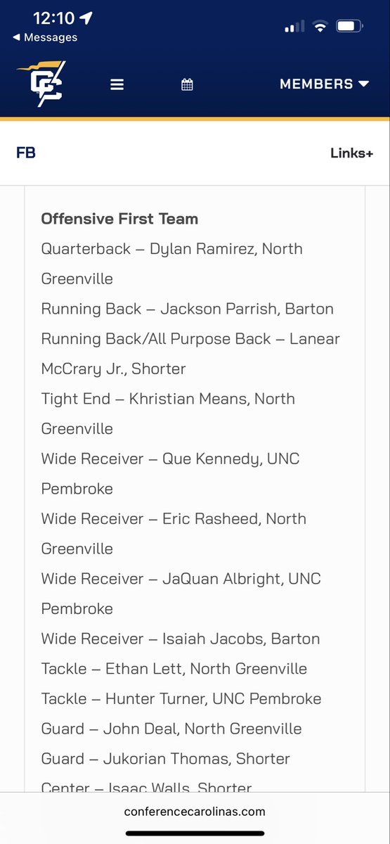 conferencecarolinas.com/news/2025/11/1…
First team All-Conference 🙌🏿🙌🏿