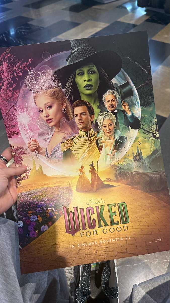 每次聽for good 都可以落淚