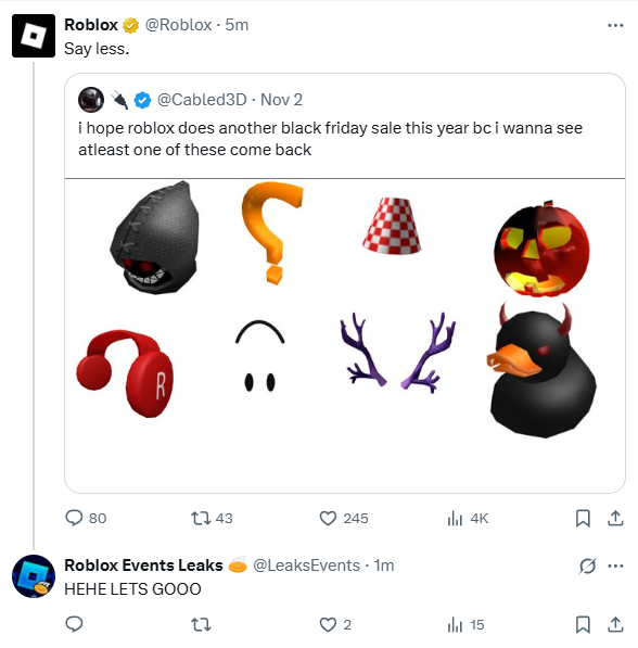 highlywantedyt's tweet image. black friday sale confirmed 🤯🤯