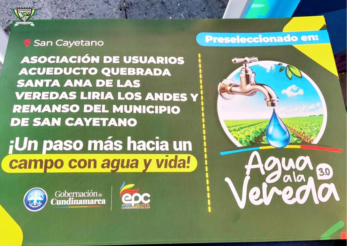 ¡𝗦𝗮𝗻 𝗖𝗮𝘆𝗲𝘁𝗮𝗻𝗼 𝗮𝘃𝗮𝗻𝘇𝗮 𝘂𝗻𝗶𝗱𝗮 𝗰𝗼𝗻 𝗵𝗲𝗰𝗵𝗼𝘀 𝗾𝘂𝗲 𝘁𝗿𝗮𝗻𝘀𝗳𝗼𝗿𝗺𝗮𝗻 𝗲𝗹 𝗰𝗮𝗺𝗽𝗼 𝗰𝗼𝗻 𝗮𝗴𝘂𝗮 𝘆 𝘃𝗶𝗱𝗮!

sancayetano-cundinamarca.gov.co/noticias/san-c…