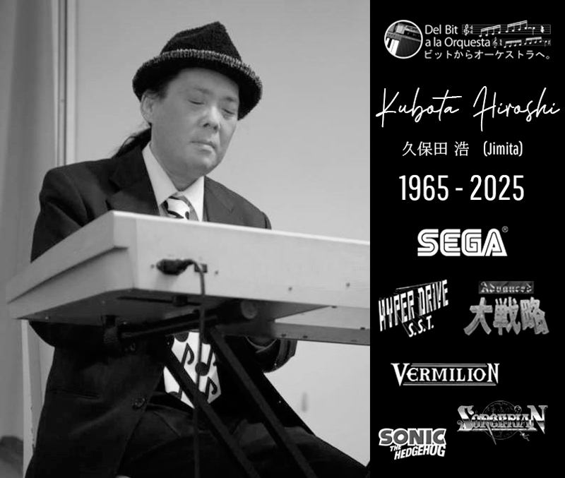 bitorquesta's tweet photo. Se ha anunciado el lamentable fallecimiento del músico tecladista Kubota Hiroshi (Jimita), programador en SEGA para videojuegos como Sonic The Hedgehog y compositor en Advanced Daisenryaku y tecladista de apoyo con bandas como la SST BAND en Hyper Drive. Descanse en Paz Maestro. https://t.co/2k7lRkwabA