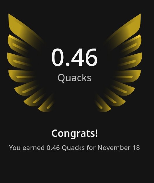 rk_crypt's tweet image. GN fam 🌙

Another day wrapped up, another batch of Quacks secured.

Today : 0.43
Yesterday : 0.46
Two days, two wins - all from simply quacking Elsa.

Early actions -&amp;gt; future positions.

People still underestimate what’s happening here.
@HeyElsaAI and Wallchain are quietly…