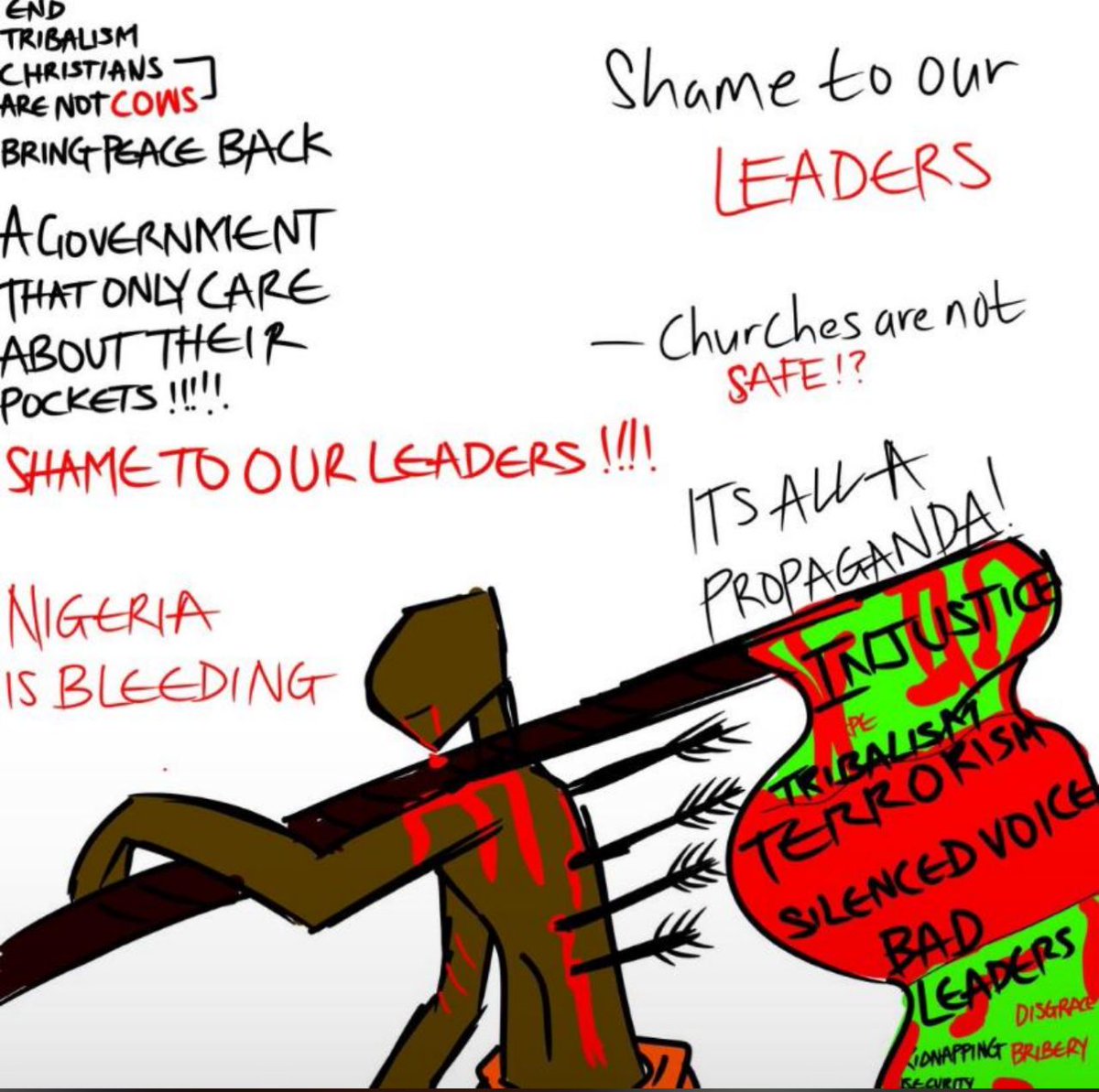 Tm_Watcher_'s tweet image. The killing of citizens is now alarming, we are not cows #EndthekillingofNigerians 

🙏Pls RT let our voice be heard