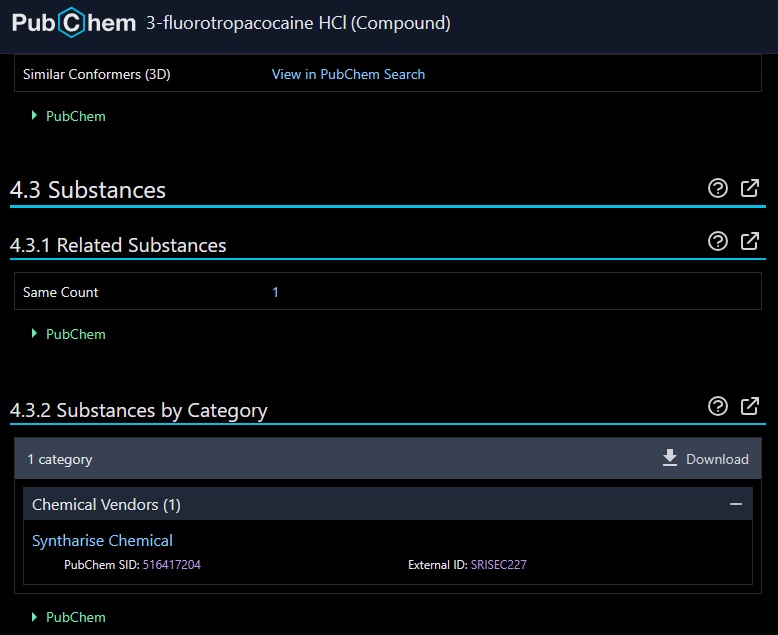 Indole245's tweet image. The x-fluorotropacaine (HCl) compounds are one of our popular sellers and we are also the only vendor for the 3-fluorotropacaine and mainly the 4-fluoro is commonly sold in our industry. 

#research #chemistry #syntharise #researchchemicals #synthesis