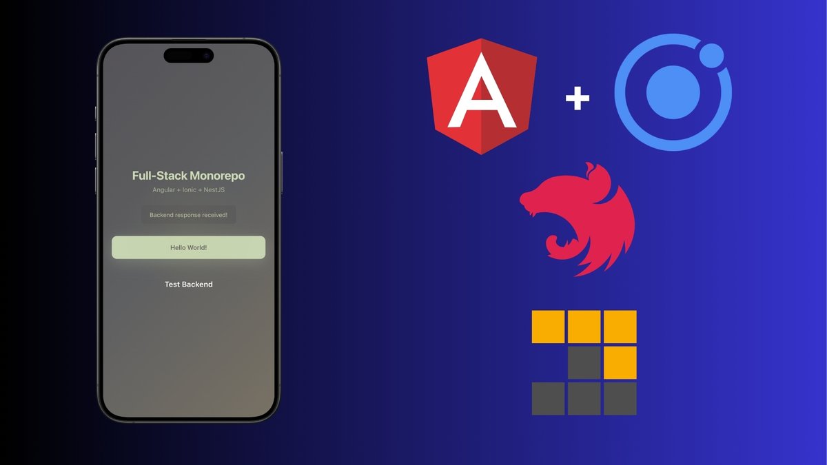 bud1mDev's tweet image. Want to build a production-ready mobile app but don’t know where to start?

I’m documenting the entire journey from project setup to full App Store deployment, using a modern full-stack monorepo architecture.

Tech Stack:
- Angular + Ionic
- NestJS
- pnpm workspaces

#mobiledev…