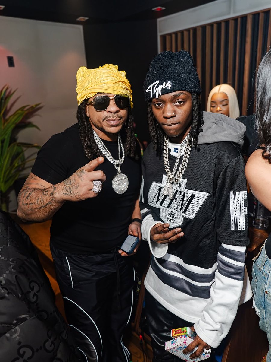 wavecheckers's tweet image. Max B in the studio with Lola Brooke, Kyle Richh &amp;amp; 41 🔥