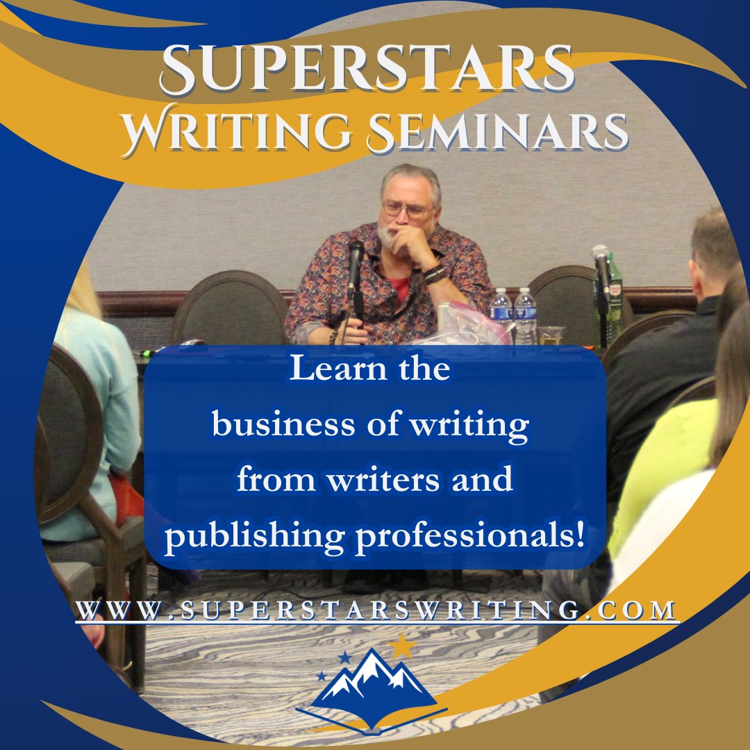 SuperstarsWrite's tweet image. Learn the business of writing from experienced professionals, including @JonathanMaberry, at Superstars Writing Seminars! superstarswriting.com
#WriterCommunity #WritingCommunity #author