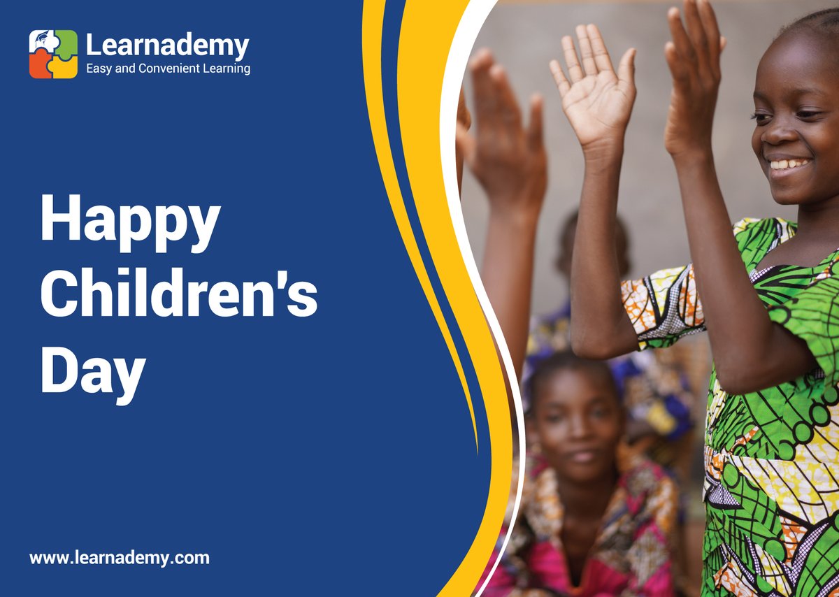 Learnademy's tweet image. Nurturing young minds through #QualityEducation is a guarantee of growing citizens who contribute positively to society. Happy Children&apos;s Day!

#EasyAndConvenientLearning
#HappyChildrensDay
#Learnademy