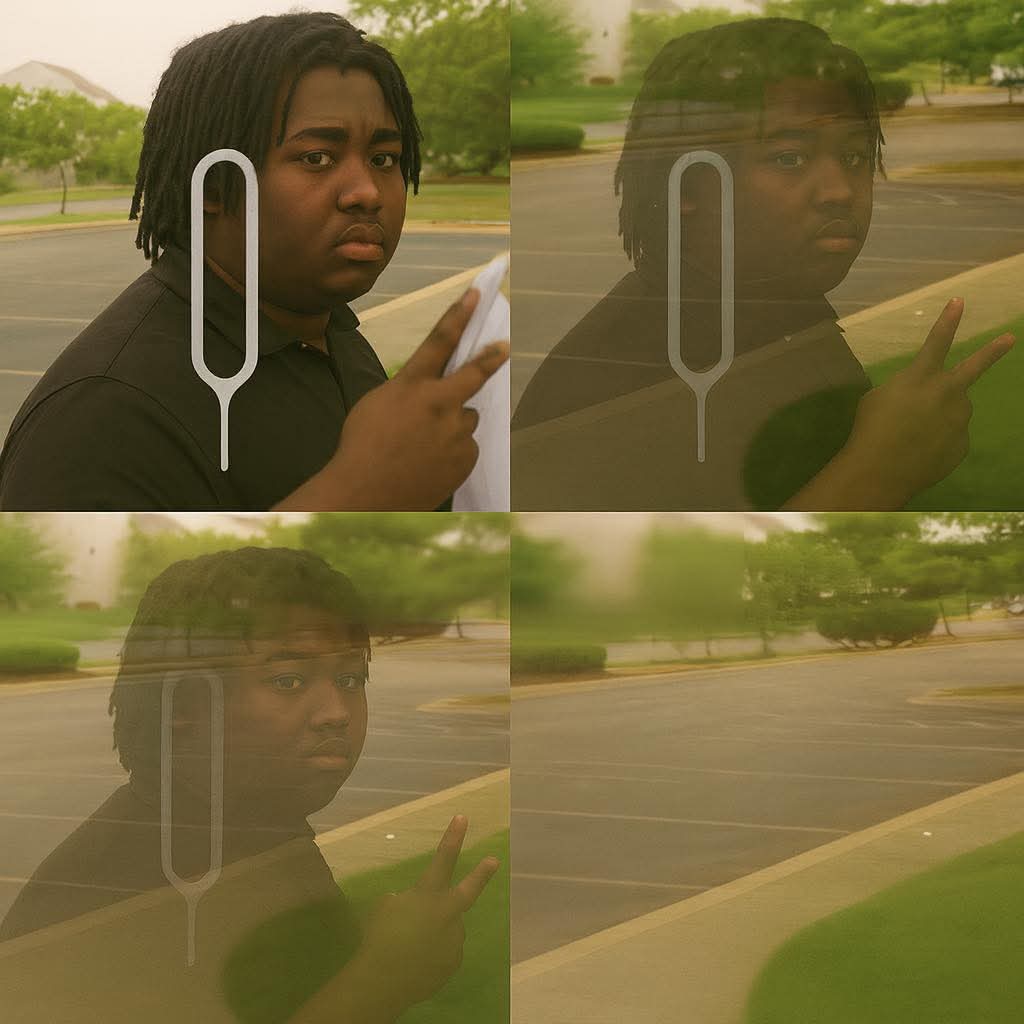 The SIM ejector after its first use. 😂🤣 

#tool #phone #accessory