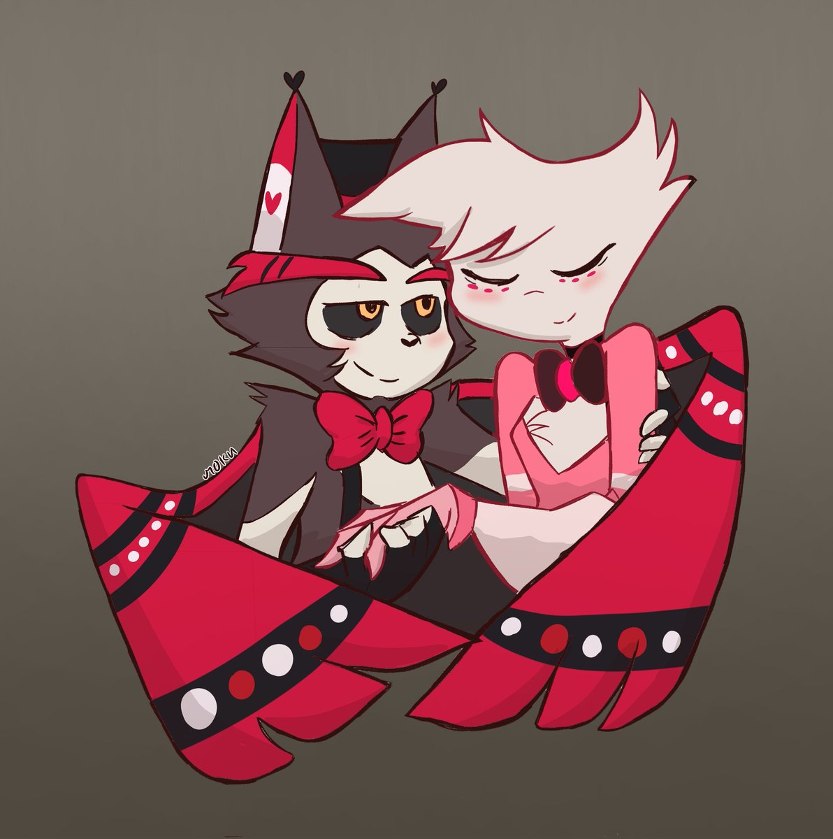 Paso de todo menos q estos dos estuvieran juntos 💔
#HazbinHotel #huskerdust