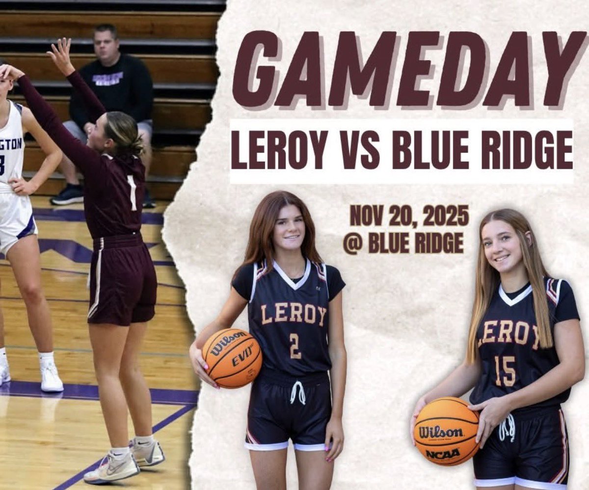 Gameday!!

📍Blue Ridge
🆚 Blue Ridge - Varsity Only
📅 November 20, 2025
⏳ 5:30 PM
📺 NFHS Network