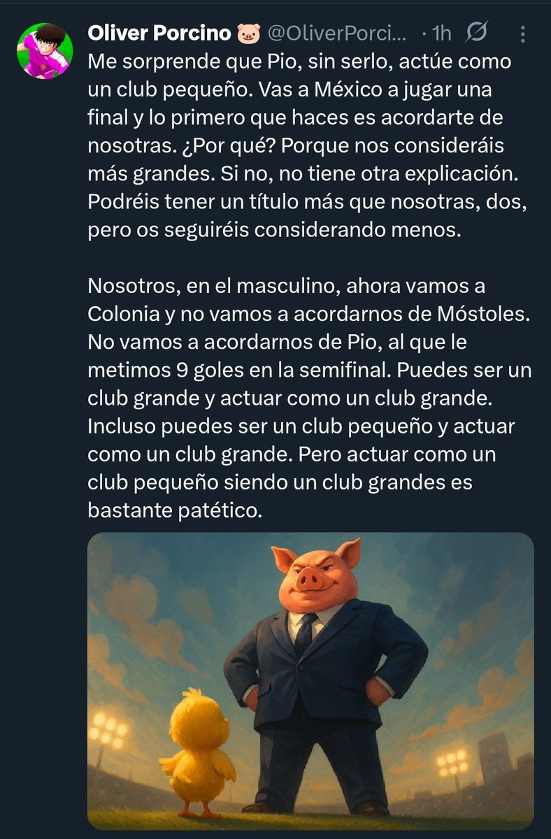 Avísenle que nunca han tenido un pique real o importante con Mostoles, además de que de camino a Colonia nadie los espera.