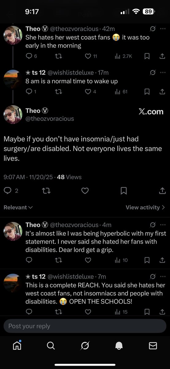 This is why I don’t consider myself a swiftie. Getting attacked because yes 8am is early for some of us. Dear lord help us.