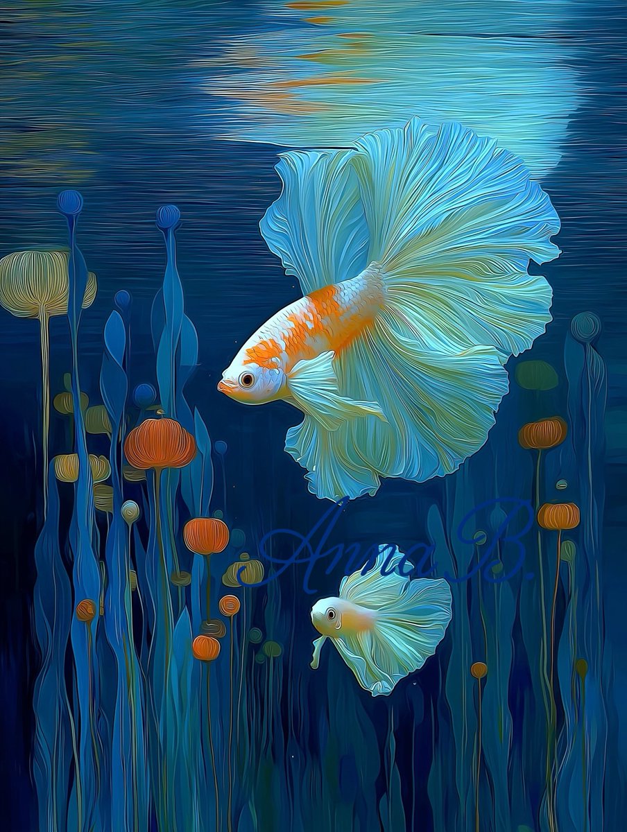 Aurora41155547's tweet image. #Art #Nature #marinelife