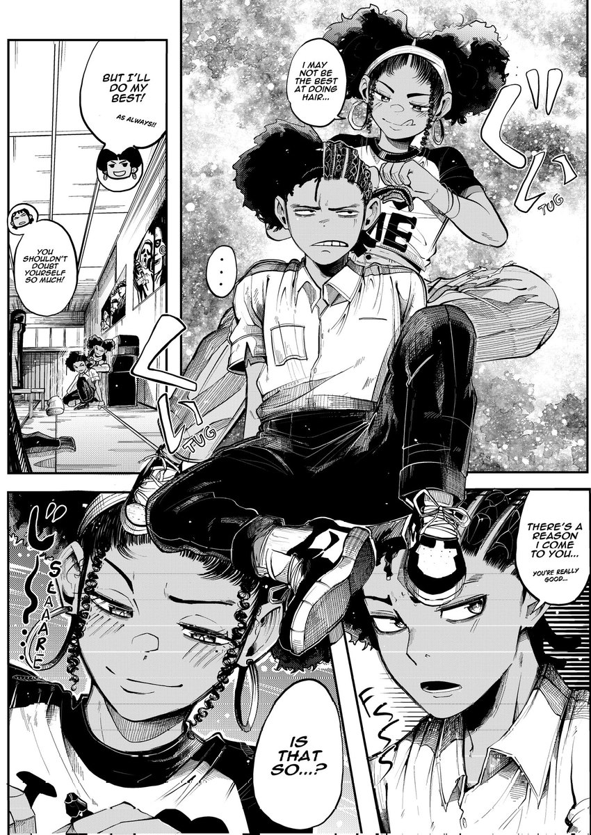 Fun manga page I drew!!! (1/2)