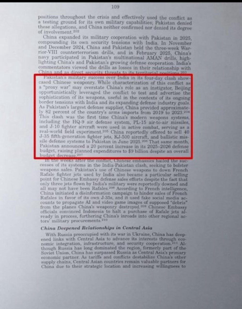 Aimakhanpk's tweet image. An annual report to the US Congress confirms Pakistan’s military success over India in the May 2025 clash.
Three things it exposes:
1️⃣ Modi has been consistently lying.
2️⃣ No one trusts Indian media.

#USCongressReport #ModiExposed #IndiaVsPakistan #StrategicReality #May2025