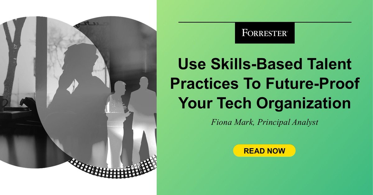 KDHungerford's tweet image. Use Skills-Based Talent Practices To Future-Proof Your Tech Organization buff.ly/48UJw4e | @Forrester #FutureofWork #GenerativeAI #TalentManagement