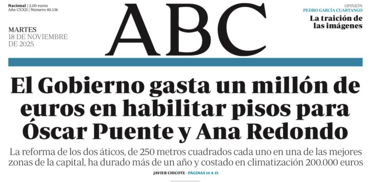 La vivienda inacessible y los Ministros se gastan un millón de euros en hacerse unas viviendas para ellos.

🛑🚧🛑Pongamos freno a estos políticos 

Súmate a VAMOS! 
🟨✌️