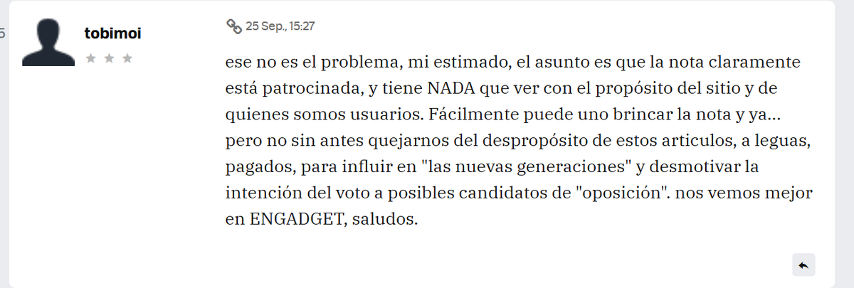 obed_nar's tweet photo. Como este hay varios comentarios. Nadie me paga, ni al medio. Ojalá fuera el caso jajaja quisiera ganar los 2 millones que ganaba el morrito del PAN y no lo ocultaría, neta. @Claudiashein me debes una lana. https://t.co/irU3uxOv6s